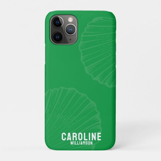 Kustkleindochter heldere groene zeeschelp Case-Mate iPhone case (Achterkant)