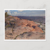 Kustkliffen in Villinki, Helmi Biese Briefkaart (Voorkant)