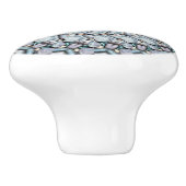 Kustknop van keramische knobbels knop (Zijkant)