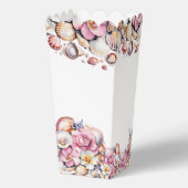 Kustkoeienmeisje Baby shower Party Popcorn Box Bedankdoosjes (Achterkant)