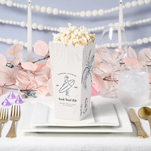 Kustkoeienmeisje Bachelorette Favor Boxes Bedankdoosjes (Huwelijk)