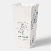 Kustkoeienmeisje Bachelorette Favor Boxes Bedankdoosjes (Voorkant)