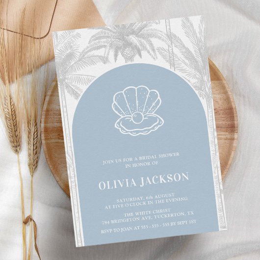 Kustkoeienmeisje Modern nautisch Vrijgezellenfeest Kaart