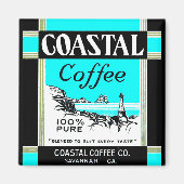 Kustkoffie Magneet (Voorkant)