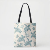 Kustkoraalrif Art Print Tote Bag (Voorkant)