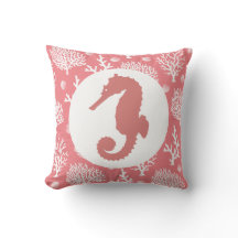 Kustkoralen en koraalroze zeepaardkoralen, wit Zee