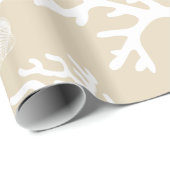 Kustkoralen van Elegance White Zee Corals Shells & Cadeaupapier (Rol Hoek)