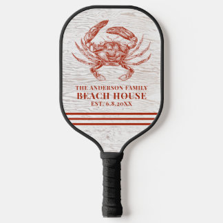 Kustkrab Beach House Rustige Hood Familienaam Pickleball Paddle