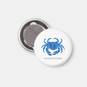 Kustkrab blauw magneet (Voorkant / Achterkant)