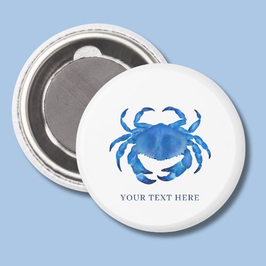 Kustkrab blauw magneet