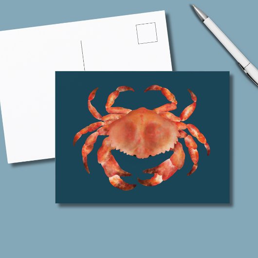 Kustkrab Briefkaart