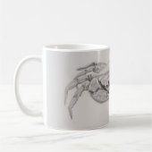 Kustkrab tekening koffiemok (Links)
