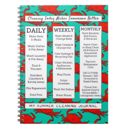 Kustkrabben Fun Summer Style CleanJournal Notitieboek