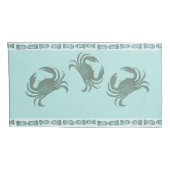 Kustkrabben met visgrens Boheems Kussensloop (Achterkant-Rechts)