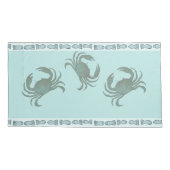 Kustkrabben met visgrens Boheems Kussensloop (Achterkant-Links)