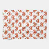 Kustkrabben Ocean Beach Theedoek (Horizontaal)