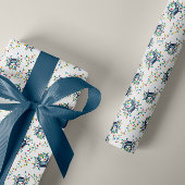 Kustkrabkerstlichten Cadeaupapier