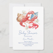 Kustkreeft Baby Shower Kaart (Voorkant)
