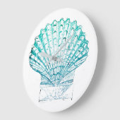 kustkreeft blauwgroen blauwe waterverf zeeschildpa grote klok (Hoek)