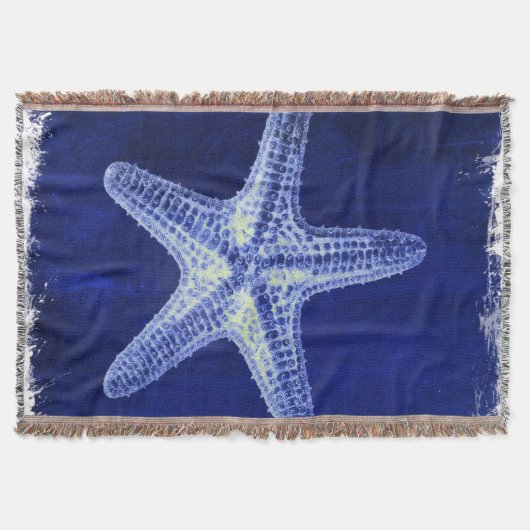 kustkreeft rustisch zeeblauwe zeester deken (Voorkant)