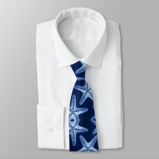 kustkreeft rustisch zeeblauwe zeester stropdas (Gebonden)