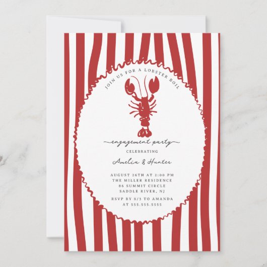 Kustkreeft-uitnodiging tot deelname kaart (Voorkant)