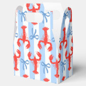 Kustkreeft Zomer Nautische Uitnodiging Bedankdoosjes (Geopend)