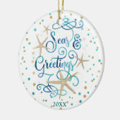 Kustkreeften en -ZEEEN Keramisch Ornament (Links)