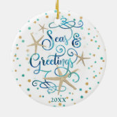 Kustkreeften en -ZEEEN Keramisch Ornament (Achterkant)