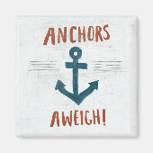 Kustkunst | Anchors Away Magneet (Voorkant)