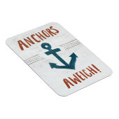 Kustkunst | Anchors Away Magneet (Rechterzijde)