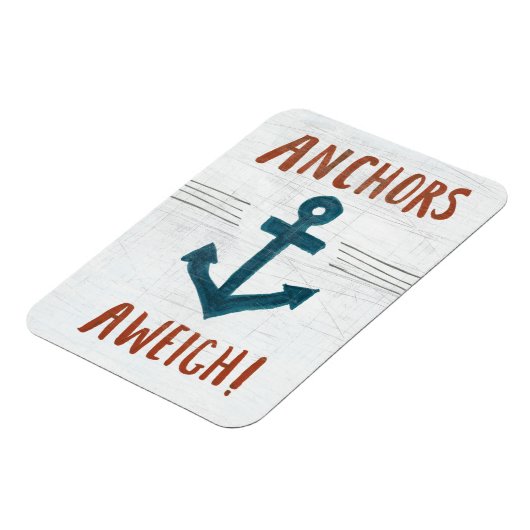 Kustkunst | Anchors Away Magneet (Linkerzijde)