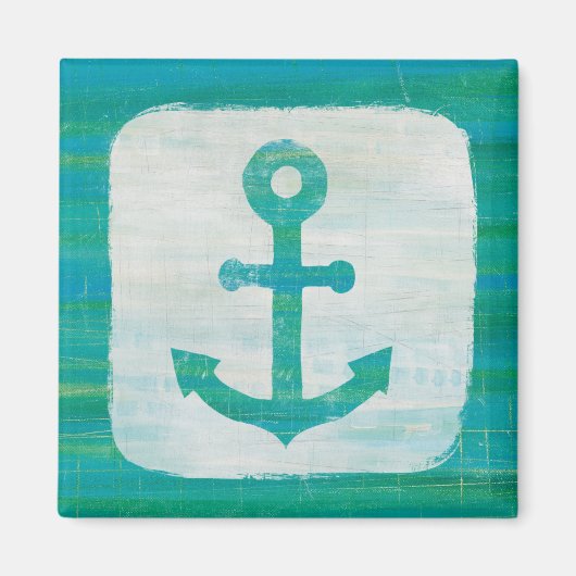 Kustkunst | Aqua Anchor Magneet (Voorkant)