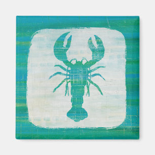 Kustkunst Aqua Lobster Magneet