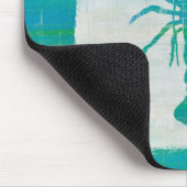 Kustkunst | Aqua Lobster Muismat (Hoek)