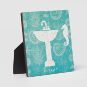 Kustkunst | Bathroom Sink Fotoplaat (Voorkant)