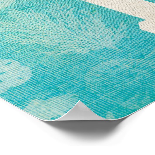 Kustkunst | Bathroom Sink Poster (Hoek)