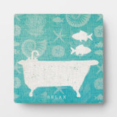 Kustkunst | Bathtub Flat Fotoplaat (Voorkant)