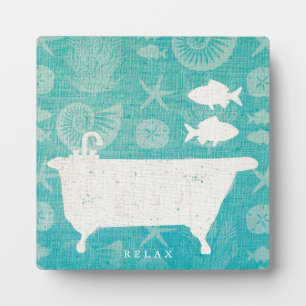 Kustkunst   Bathtub Flat Fotoplaat