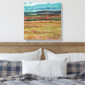 Kustkunst Canvas Afdruk (Insitu (Slaapkamer))