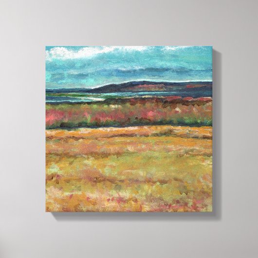 Kustkunst Canvas Afdruk (Voorkant)