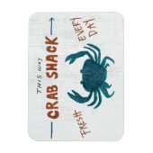 Kustkunst | Crab Shack Magneet (Verticaal)
