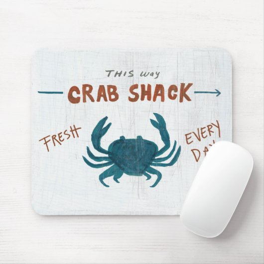 Kustkunst | Crab Shack Muismat (Met muis)