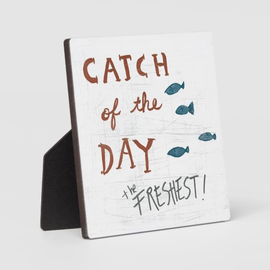 Kustkunst | Dagvangst Fotoplaat (Voorkant)