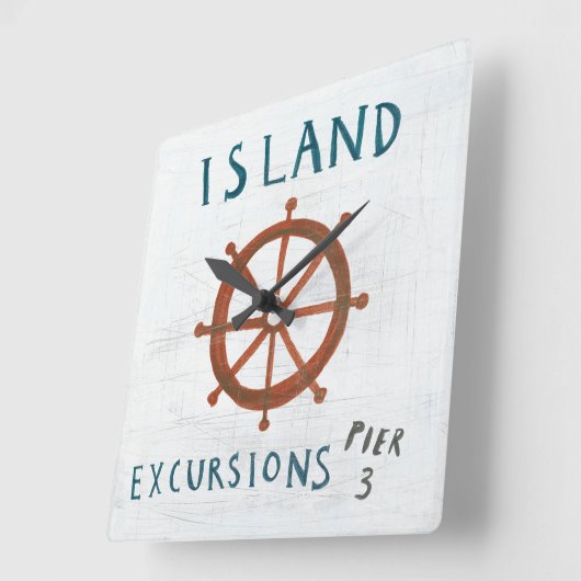 Kustkunst | IJslandse extincties Vierkante Klok (Hoek)