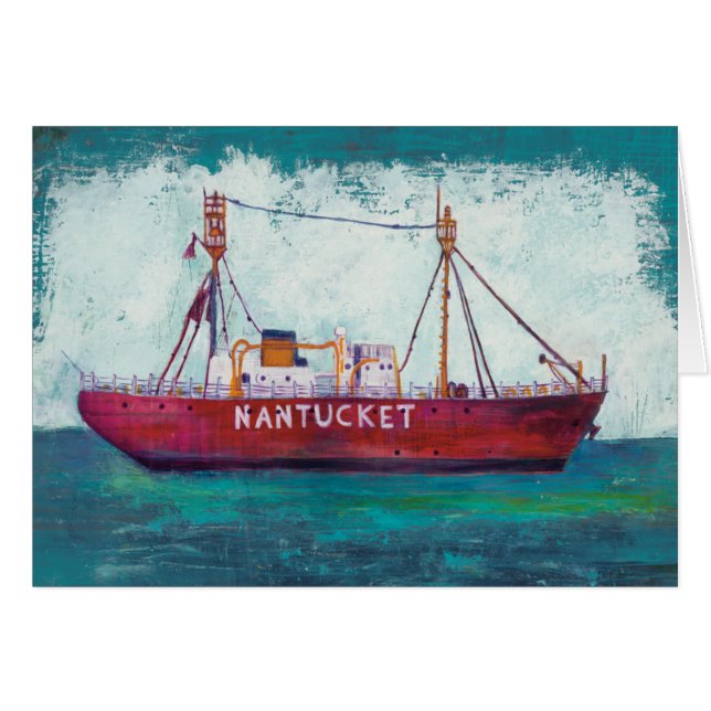 Kustkunst | Nantucket Lightship (Voorkant Horizontaal)
