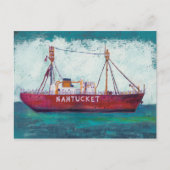 Kustkunst | Nantucket Lightship Briefkaart (Voorkant)