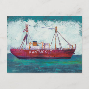 Kustkunst   Nantucket Lightship Briefkaart