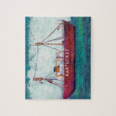 Kustkunst | Nantucket Lightship Legpuzzel (Verticaal)