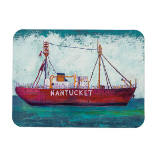 Kustkunst   Nantucket Lightship Magneet